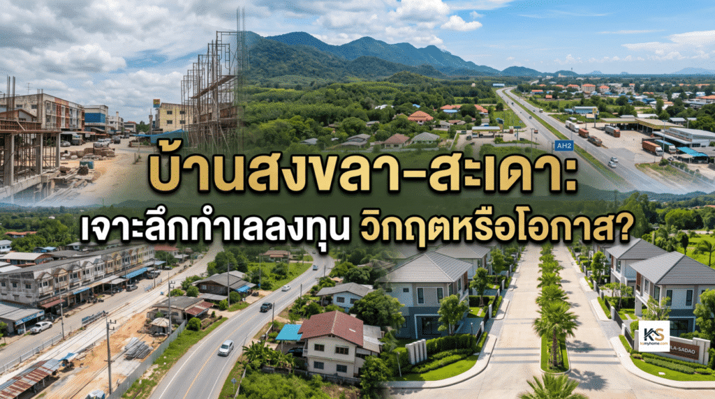 ภาพปกบทความวิเคราะห์ทำเลลงทุนบ้านและอสังหาริมทรัพย์ในย่านสงขลา-สะเดา